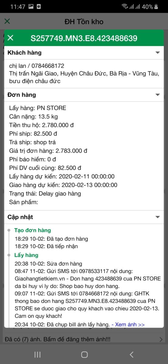 Lan Vũng Tàu bom hàng làm Điệp sài Gòn buồn lòng