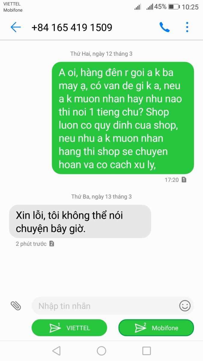 MR. LUÂN - 01654191509 - BOM HÀNG - ĐẶT MUA SHIP TỚI KHÔNG NHẬN